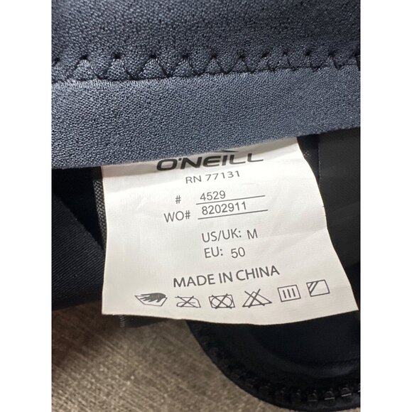 ONeill Mens M Sleeveless Wetsuit Short Bibs 2 MM Black ***READ*** Broken ZIpper - Picture 5 of 8